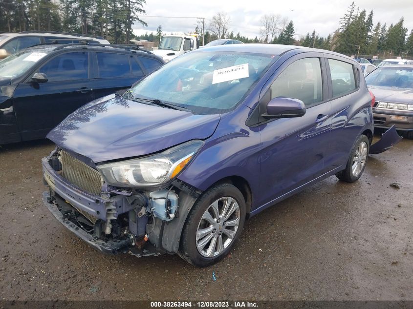 2016 Chevrolet Spark 1Lt Cvt VIN: KL8CD6SA2GC619968 Lot: 38263494