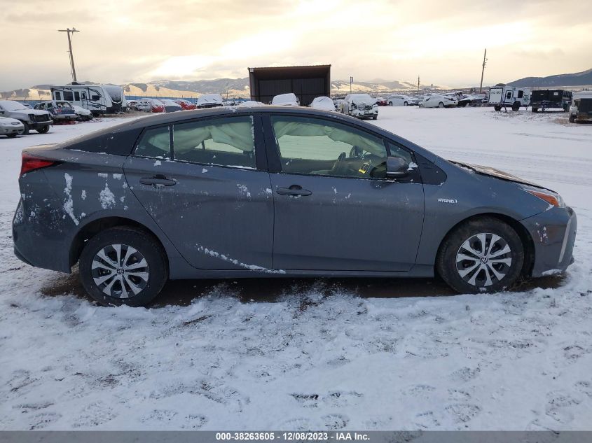 JTDL9MFU1N3038010 2022 Toyota Prius Le Awd-E