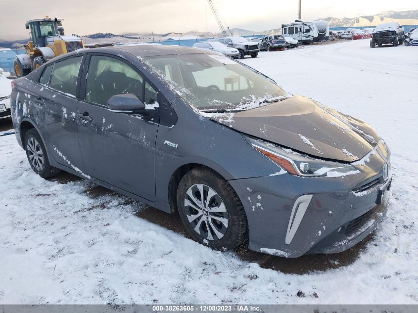 JTDL9MFU1N3038010 2022 Toyota Prius Le Awd-E