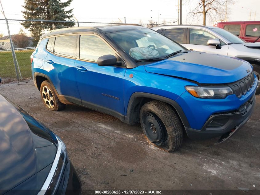 2022 Jeep Compass Trailhawk 4X4 VIN: 3C4NJDDB3NT133920 Lot: 38263623