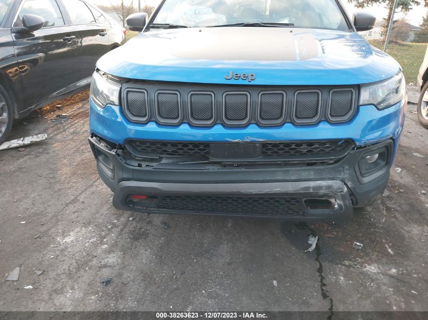 2022 Jeep Compass Trailhawk 4X4 VIN: 3C4NJDDB3NT133920 Lot: 38263623