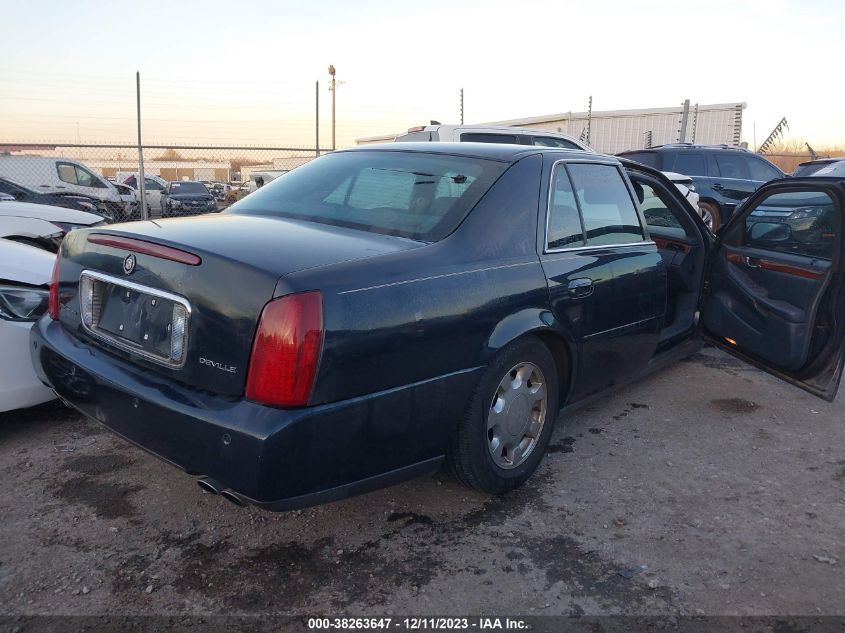 2000 Cadillac Deville Standard VIN: 1G6KD54YXYU320234 Lot: 38263647