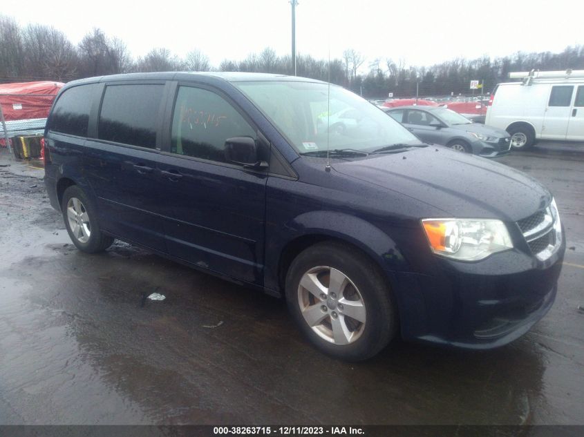 2013 Dodge Grand Caravan Se VIN: 2C4RDGBG9DR563610 Lot: 38263715