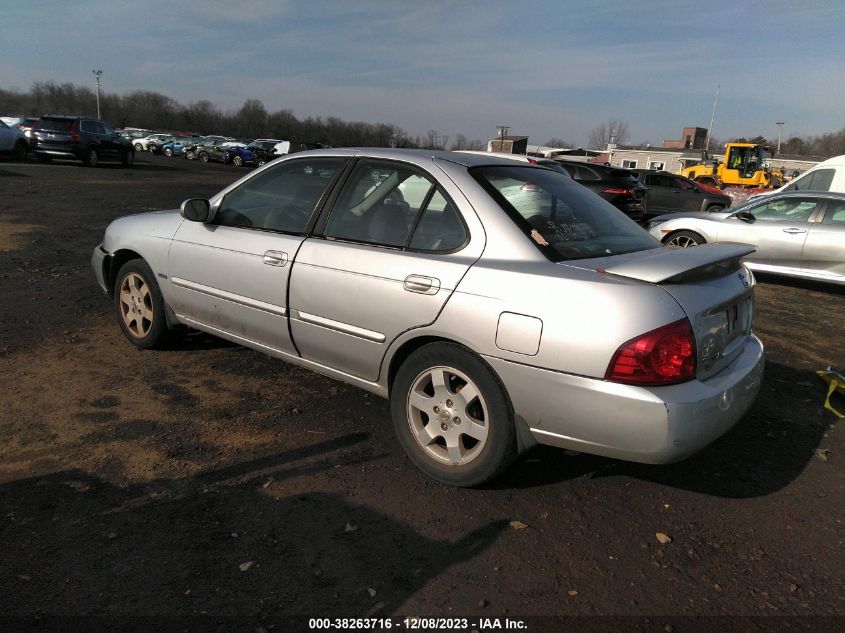 2006 Nissan Sentra 1.8S VIN: 3N1CB51D66L575045 Lot: 38263716