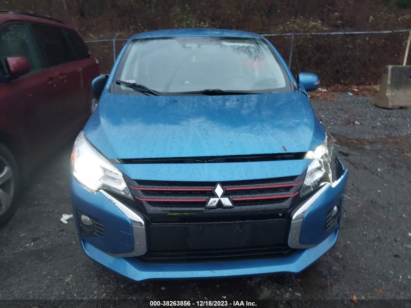 2022 Mitsubishi Mirage Se VIN: ML32AWHJ0NH007922 Lot: 38263856