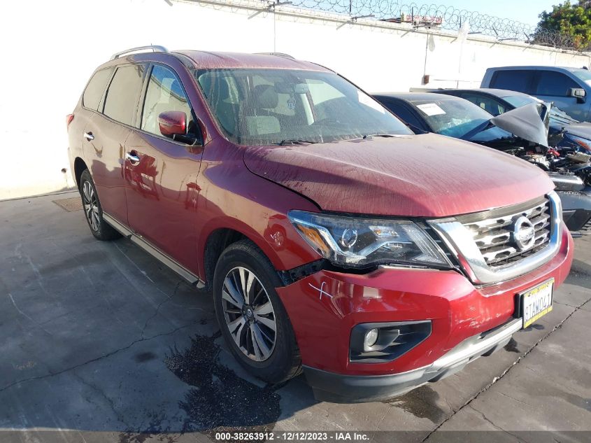 2017 Nissan Pathfinder Sv VIN: 5N1DR2MN3HC652934 Lot: 38263912