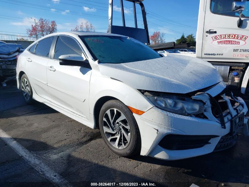 2018 Honda Civic Ex VIN: 2HGFC2F76JH542106 Lot: 38264017