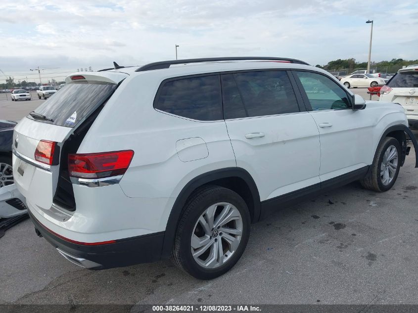 2022 Volkswagen Atlas 3.6L V6 Se W/Technology VIN: 1V2JR2CA9NC508840 Lot: 38264021