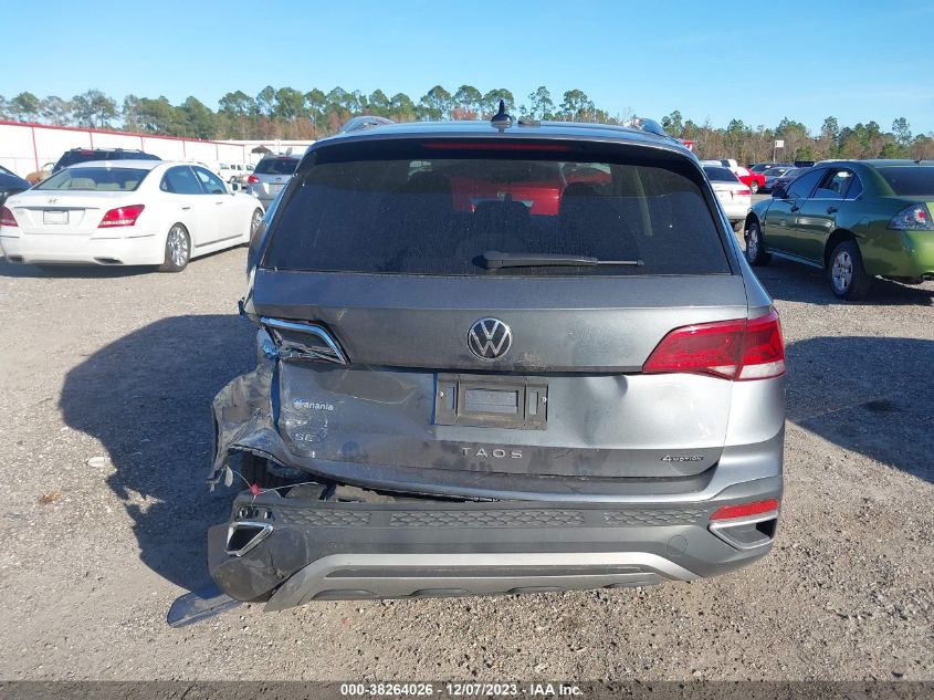 2022 Volkswagen Taos 1.5T Se VIN: 3VVLX7B26NM067983 Lot: 38264026