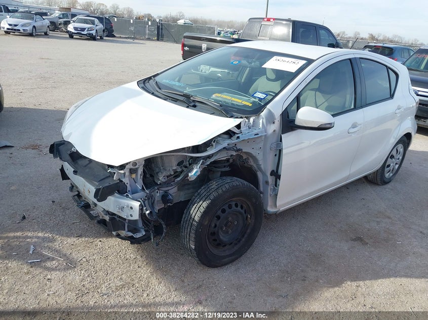 2014 Toyota Prius C One VIN: JTDKDTB35E1575105 Lot: 38264282