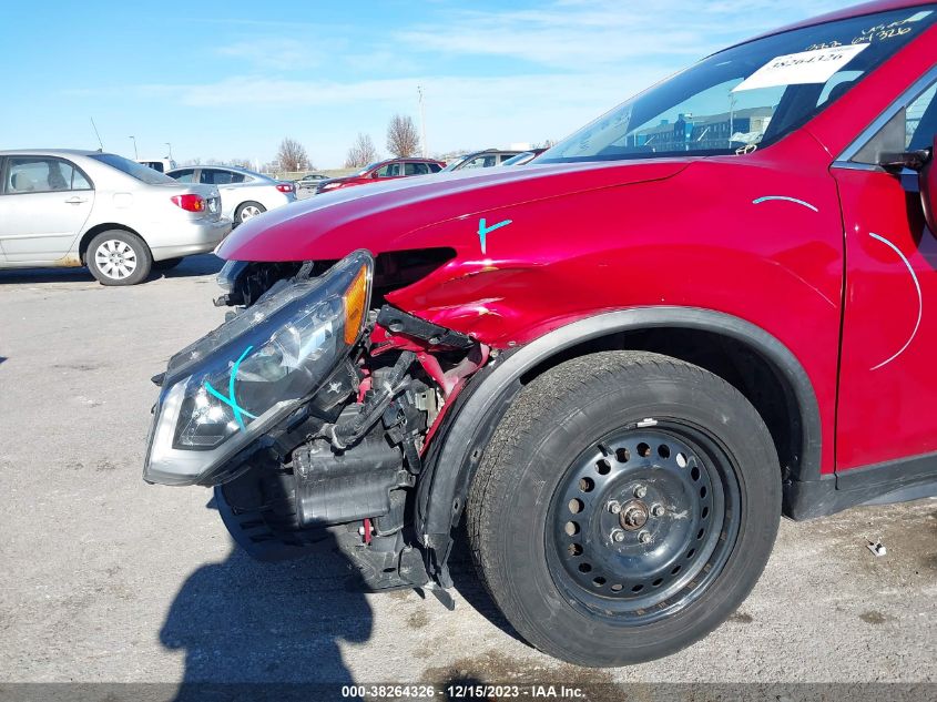 2017 Nissan Rogue S VIN: JN8AT2MT6HW381264 Lot: 38264326