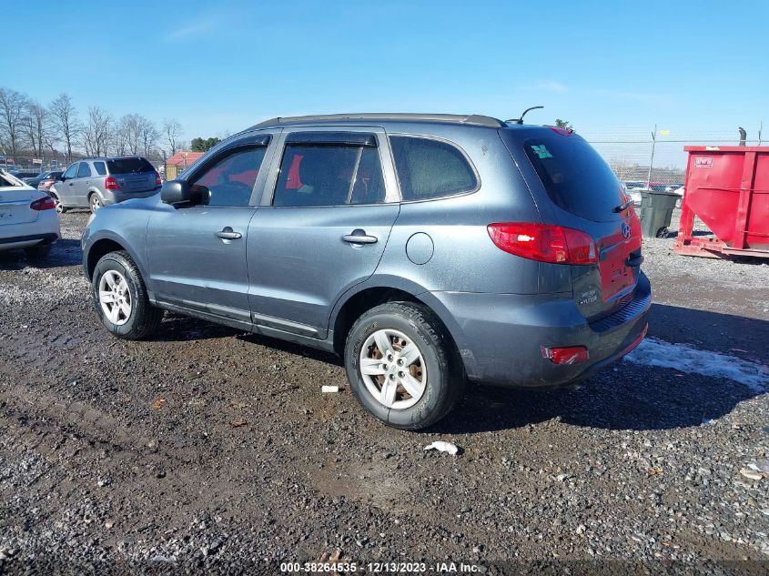 5NMSG13D19H306856 2009 Hyundai Santa Fe Gls