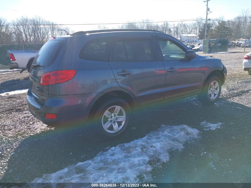 2009 Hyundai Santa Fe Gls VIN: 5NMSG13D19H306856 Lot: 38264535