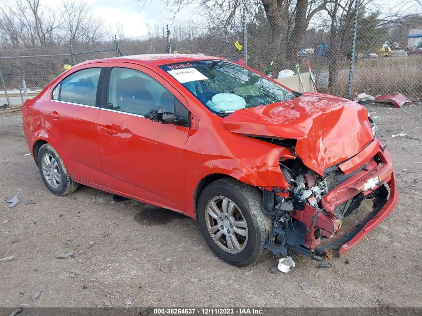 2013 Chevrolet Sonic Lt Auto VIN: 1G1JC5SH8D4142759 Lot: 38264637