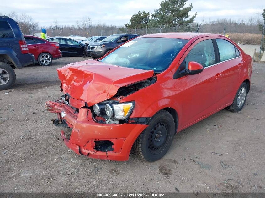 2013 Chevrolet Sonic Lt Auto VIN: 1G1JC5SH8D4142759 Lot: 38264637