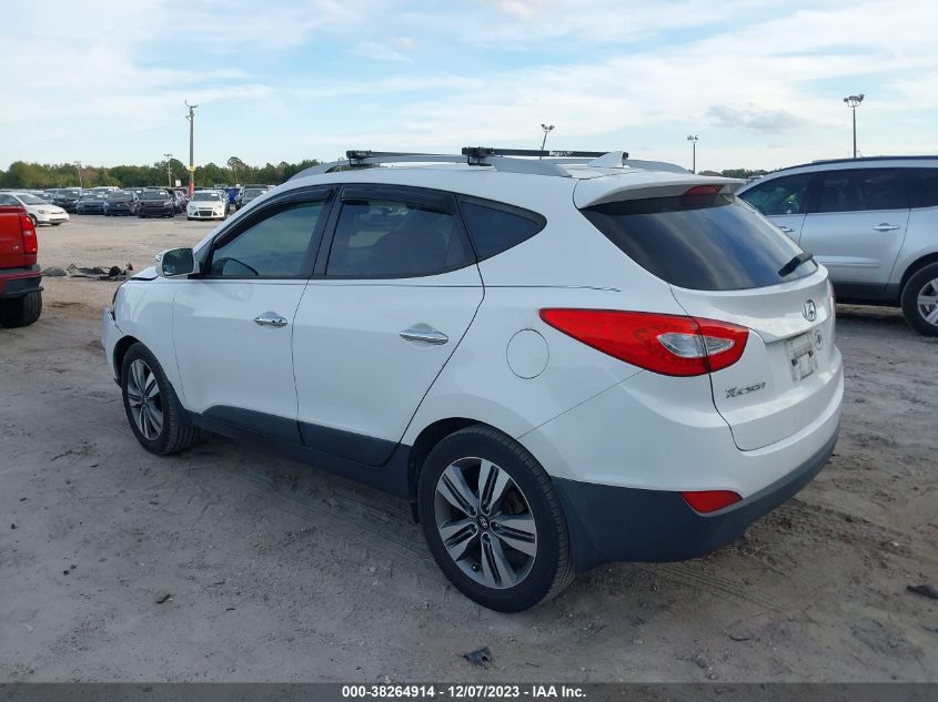 2015 Hyundai Tucson Limited VIN: KM8JU3AG3FU106378 Lot: 38264914