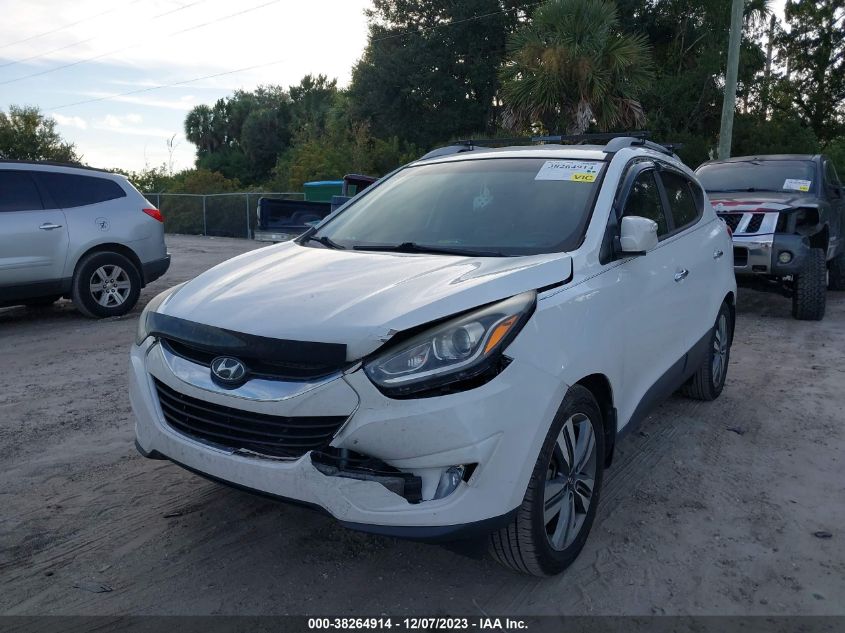 2015 Hyundai Tucson Limited VIN: KM8JU3AG3FU106378 Lot: 38264914