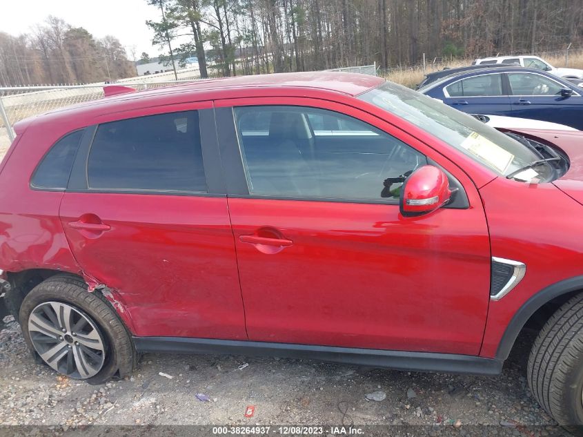 2021 Mitsubishi Outlander Sport 2.0 Be /2.0 Es /2.0 Le /2.0 Se VIN: JA4ARUAUXMU014564 Lot: 38264937