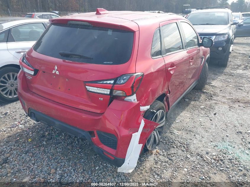 2021 Mitsubishi Outlander Sport 2.0 Be /2.0 Es /2.0 Le /2.0 Se VIN: JA4ARUAUXMU014564 Lot: 38264937