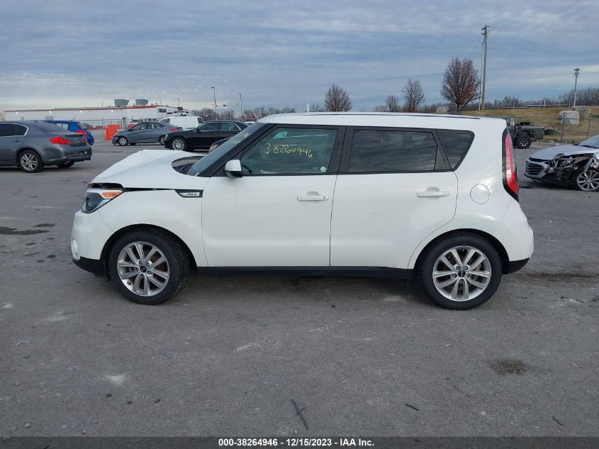 2018 Kia Soul + VIN: KNDJP3A5XJ7541903 Lot: 38264946