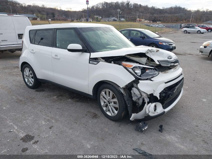 2018 Kia Soul + VIN: KNDJP3A5XJ7541903 Lot: 38264946