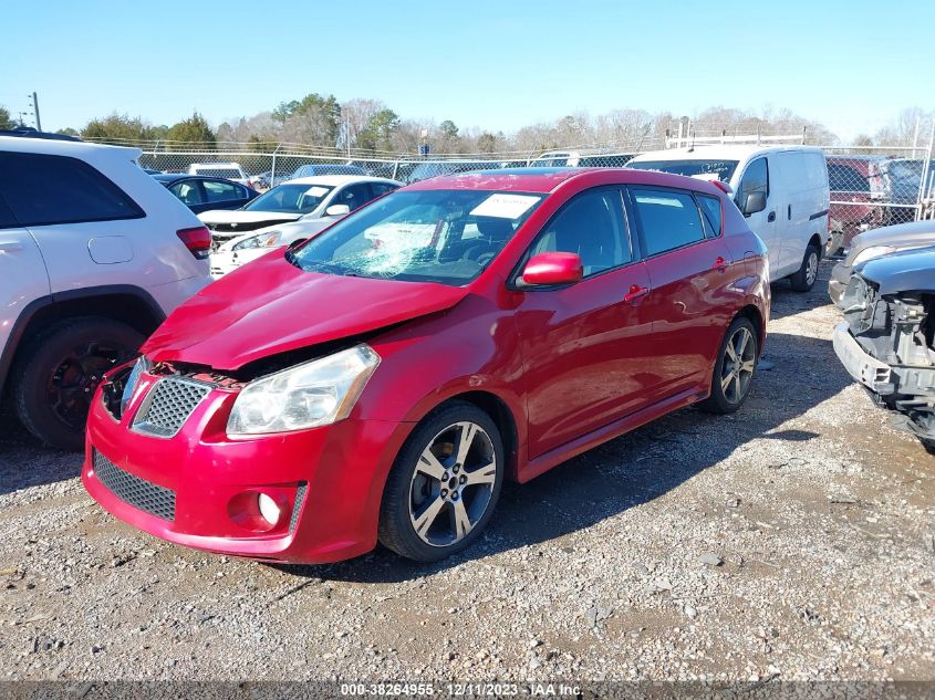 2009 Pontiac Vibe Gt VIN: 5Y2SR67099Z457129 Lot: 38264955