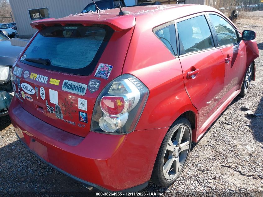 2009 Pontiac Vibe Gt VIN: 5Y2SR67099Z457129 Lot: 38264955