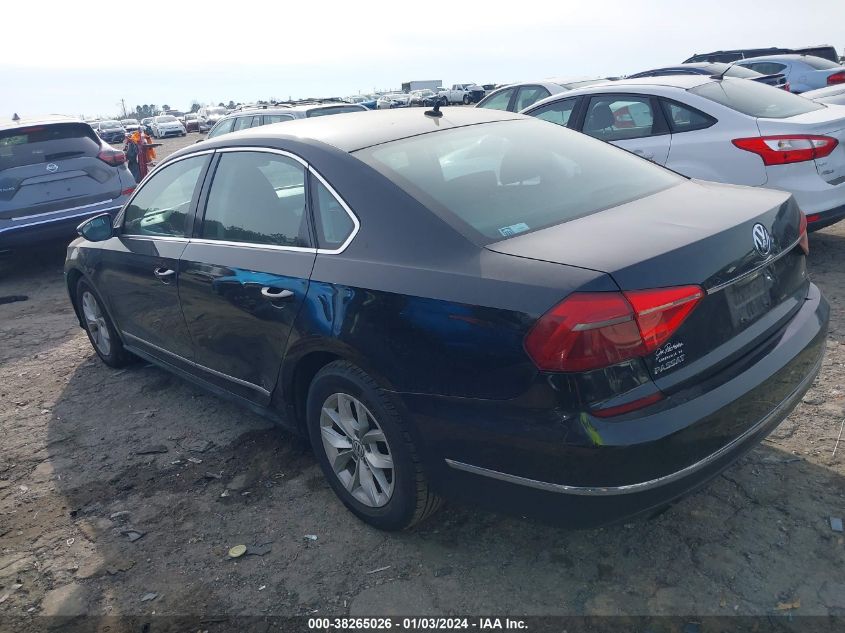 1VWAT7A37GC008616 2016 Volkswagen Passat 1.8T S