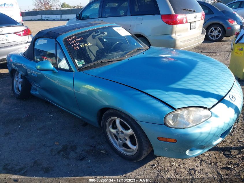 2002 Mazda Mx-5 Miata Cloth/Ls/Se VIN: JM1NB353920222950 Lot: 38265134