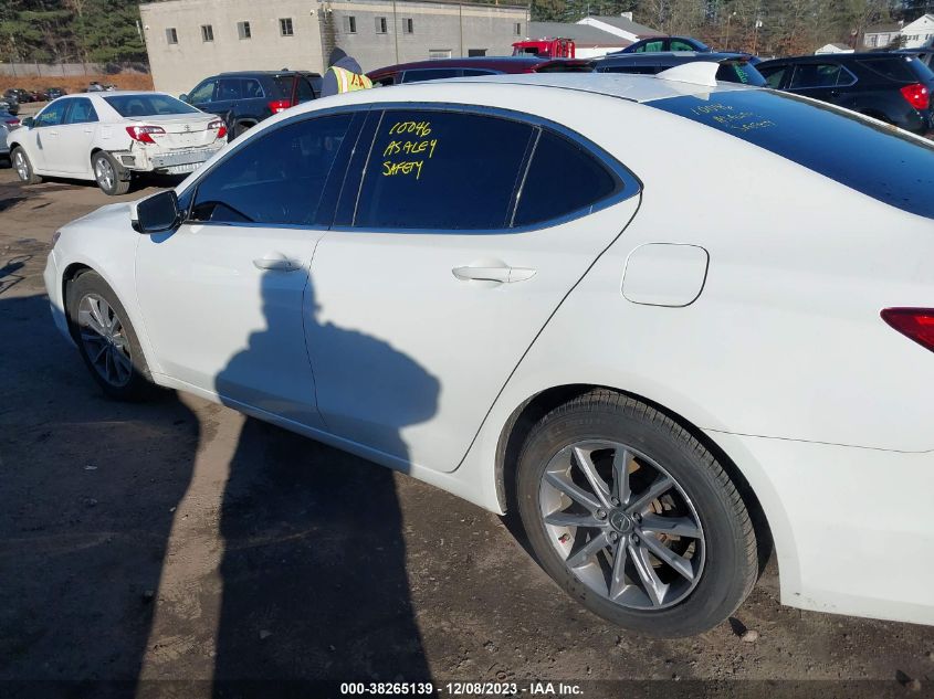 2018 Acura Tlx VIN: 19UUB1F39JA011398 Lot: 38265139