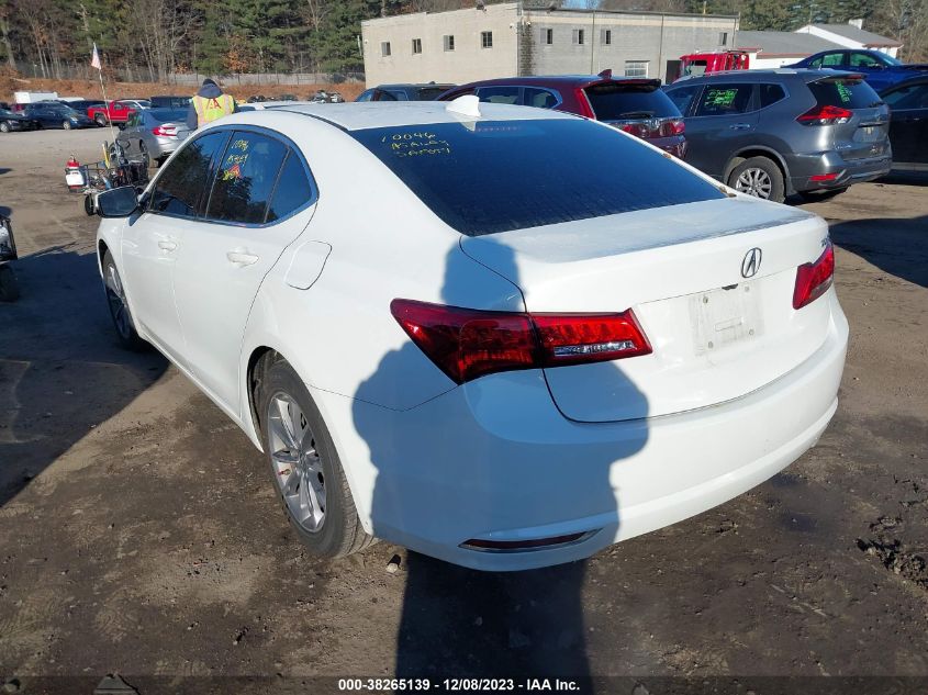 19UUB1F39JA011398 2018 Acura Tlx