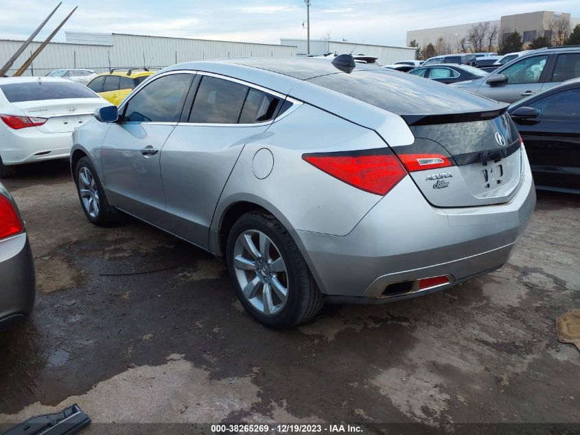 2010 Acura Zdx VIN: 2HNYB1H62AH500132 Lot: 38265269