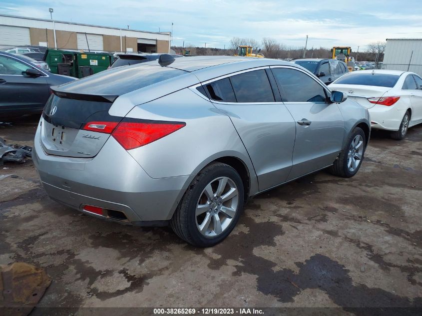 2010 Acura Zdx VIN: 2HNYB1H62AH500132 Lot: 38265269