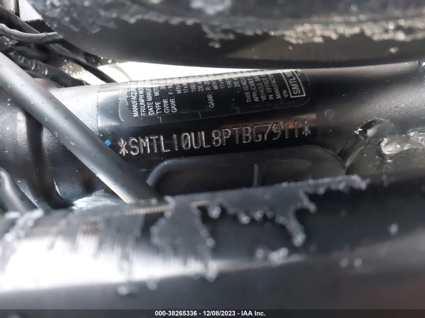 2023 TRIUMPH MOTORCYCLE TRIDENT 660 SMTL10UL8PTBG7911