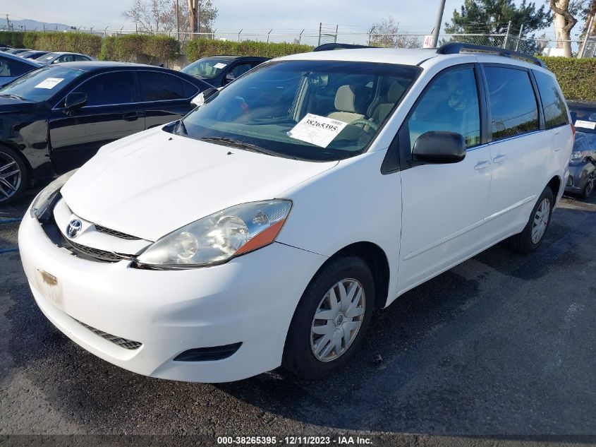 2010 Toyota Sienna Le VIN: 5TDKK4CC6AS331406 Lot: 40357815