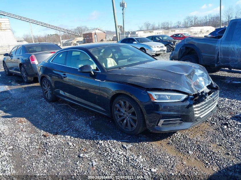 2018 Audi A5 2.0T Premium VIN: WAUPNAF52JA002561 Lot: 38265469