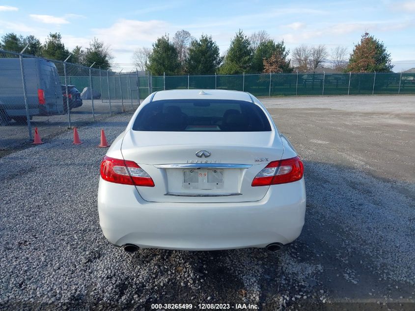 2011 Infiniti M37X VIN: JN1BY1ARXBM372402 Lot: 38265499