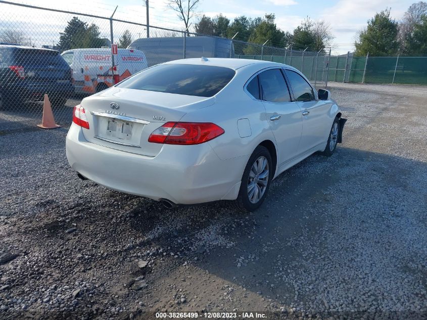 2011 Infiniti M37X VIN: JN1BY1ARXBM372402 Lot: 38265499