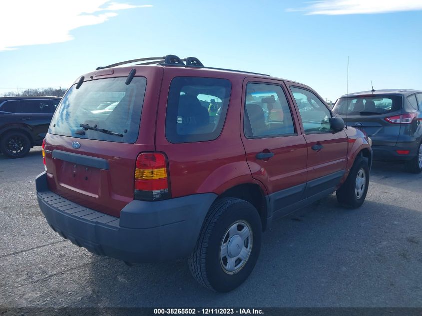 1FMYU02Z47KB97431 2007 Ford Escape Xls/Xls Manual