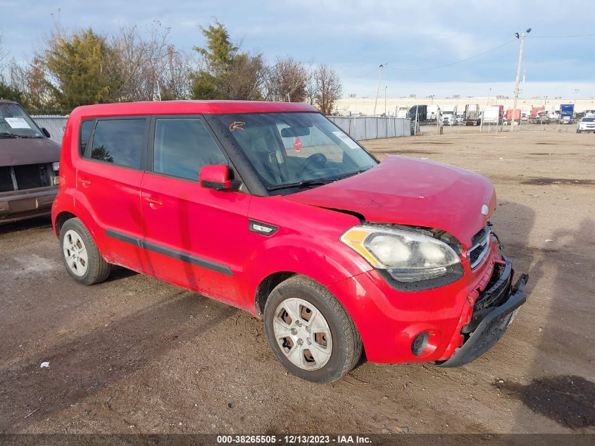 2013 Kia Soul VIN: KNDJT2A52D7612831 Lot: 38265505