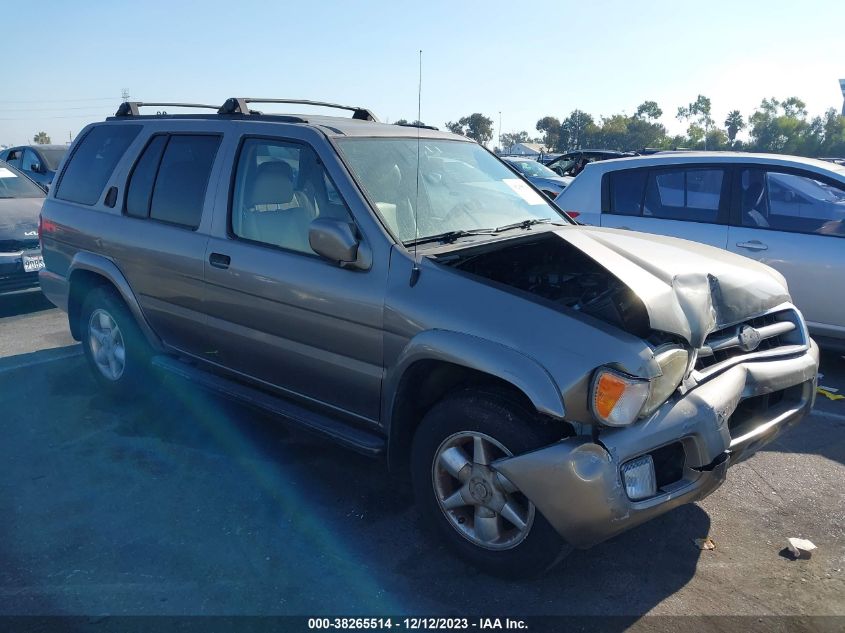 2001 Nissan Pathfinder Le VIN: JN8DR07Y31W516472 Lot: 38265514