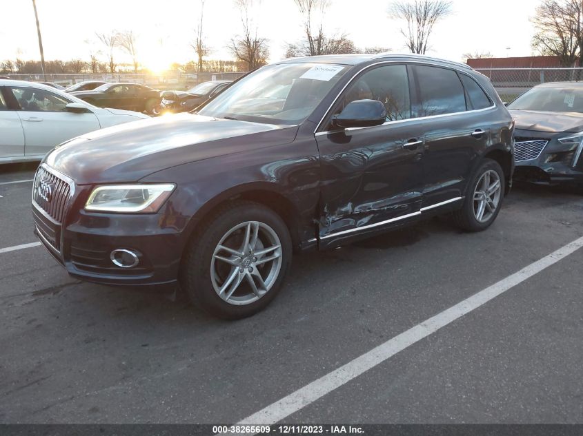 2017 Audi Q5 2.0T Premium VIN: WA1C2AFP6HA075559 Lot: 38265609