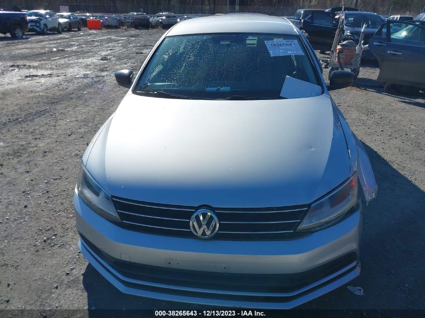 2016 Volkswagen Jetta 1.4T S VIN: 3VW267AJ7GM330634 Lot: 38265643