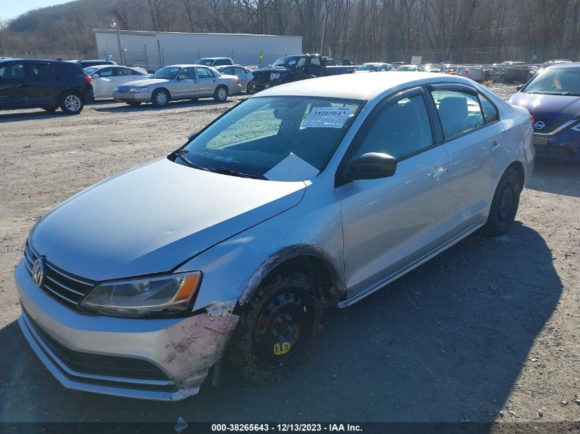 2016 Volkswagen Jetta 1.4T S VIN: 3VW267AJ7GM330634 Lot: 38265643