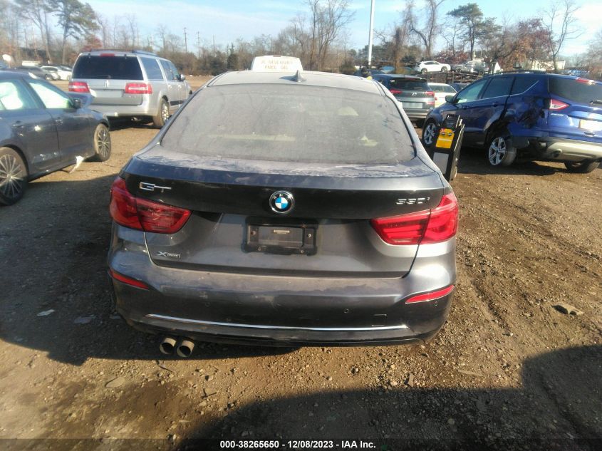 2017 BMW 330I Gran Turismo xDrive VIN: WBA8Z9C31HG826486 Lot: 38265650