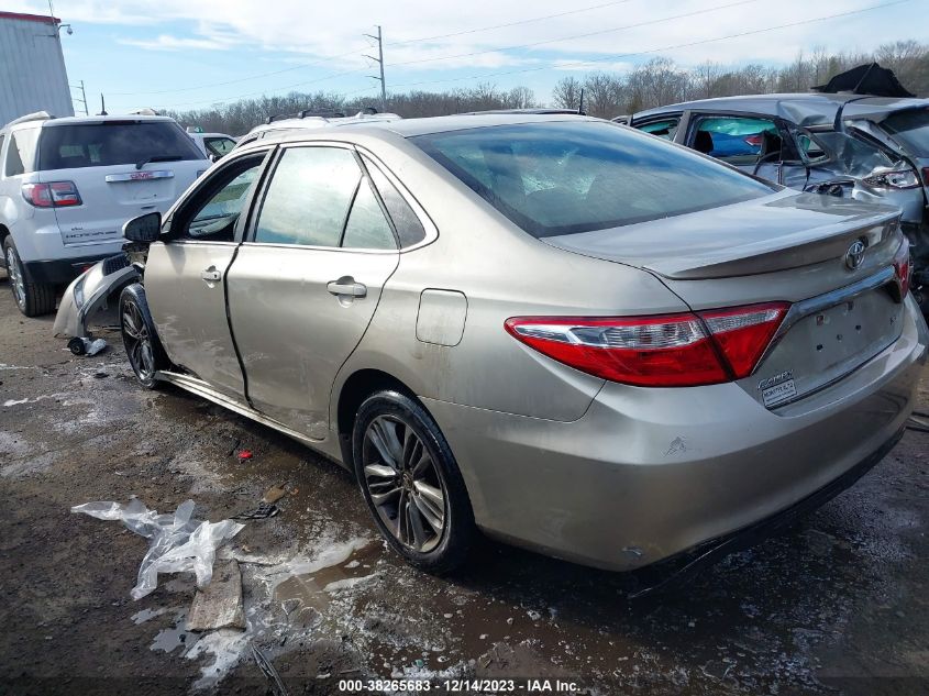 2015 Toyota Camry Se VIN: 4T1BF1FK5FU026970 Lot: 38265683