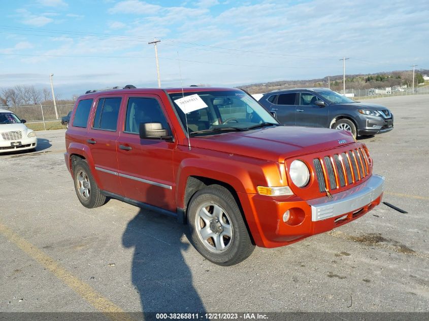 2008 Jeep Patriot Limited VIN: 1J8FT48W08D521606 Lot: 38265811