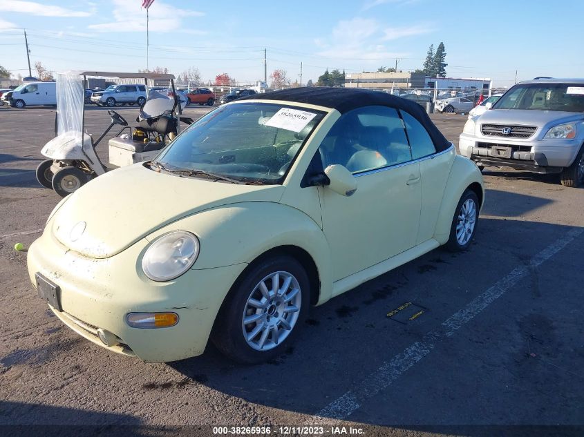 2004 Volkswagen New Beetle Gls VIN: 3VWCM31YX4M315394 Lot: 38265936