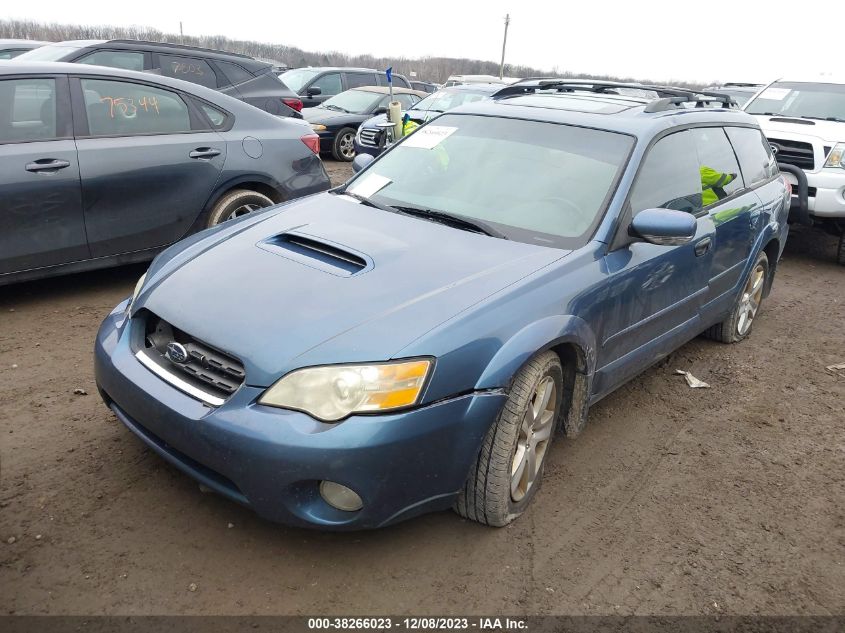 2006 Subaru Outback 2.5Xt/2.5Xt Limited VIN: 4S4BP67C164310646 Lot: 38266023