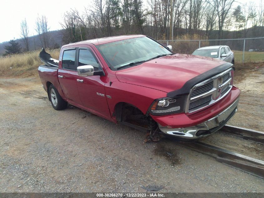 2010 Dodge Ram 1500 Slt/Sport/Trx VIN: 1D7RV1CT4AS191499 Lot: 38266270